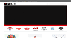 Desktop Screenshot of dingho.co.za