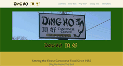 Desktop Screenshot of dingho.net